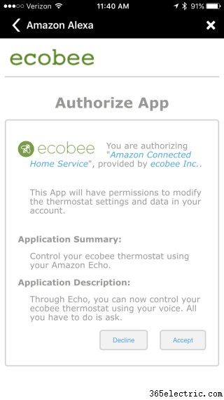 Comment connecter votre Ecobee 3 à Amazon Echo